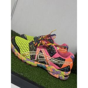 Asics Gel Noosa Tri 8 Womens 8 Multicolor Neon Running Shoes
